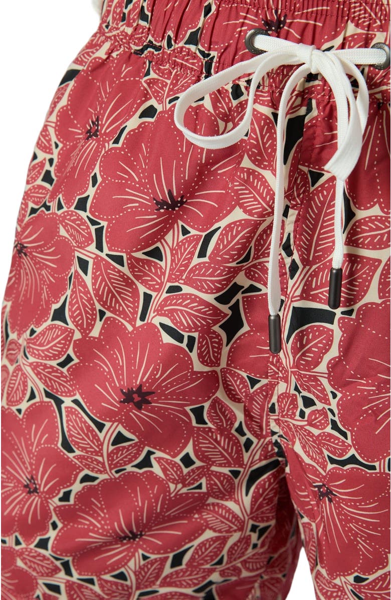 Onia Charles 5" Swim Trunk, Alternate, color, Black Multi