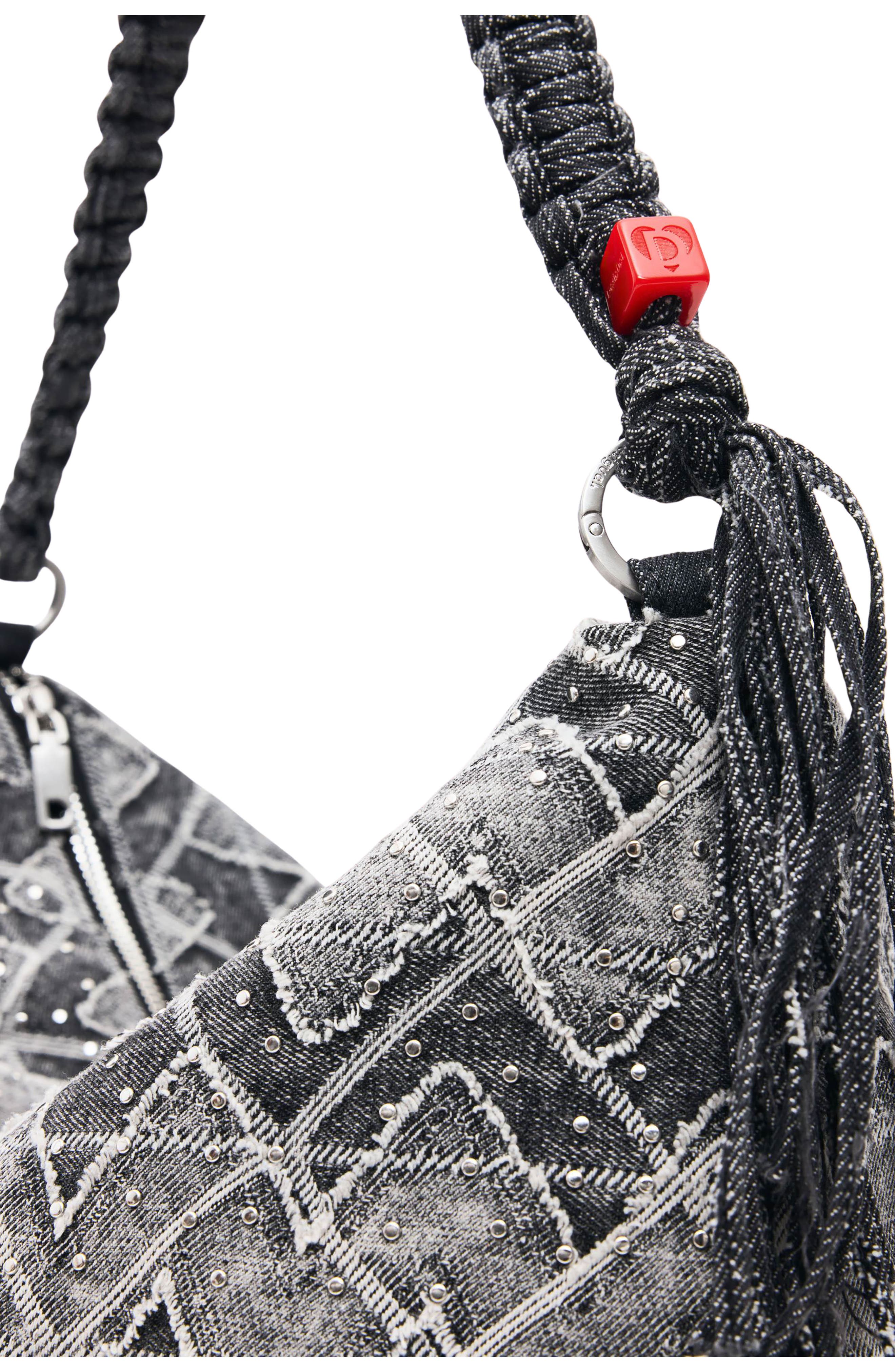 Desigual Floral Shoulder Bag, Alternate, color, 