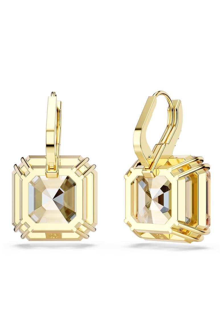 Millenia Square Drop Earrings, Alternate, color, GOLD/ MULTI