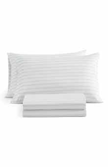 Blooming Stripe Microfiber Sheet Set
