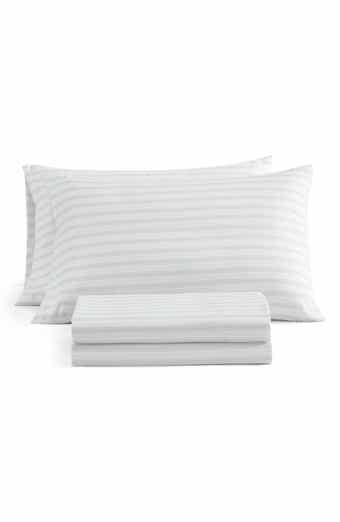 Blooming Stripe Microfiber Sheet Set