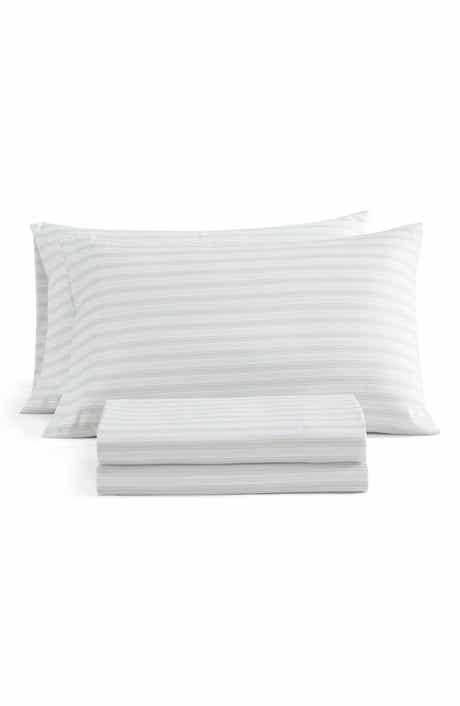 Blooming Stripe Microfiber Sheet Set