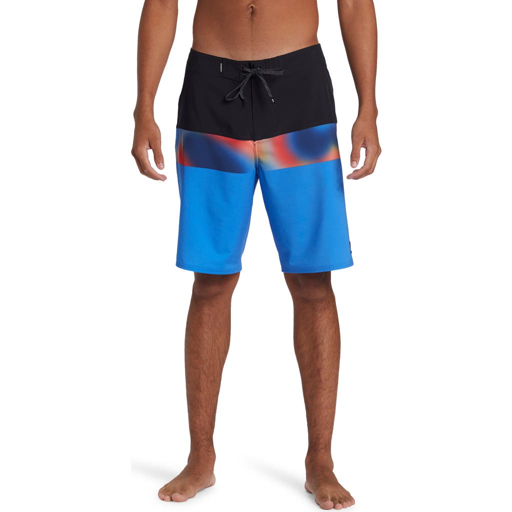 Quiksilver Surfsilk Panel 20 Board Shorts In Blue