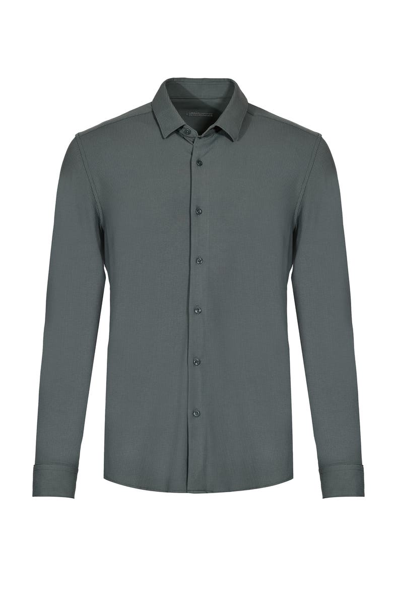 New Bold Ripstop Recicle-Tech Shirt, Alternate, color, Green