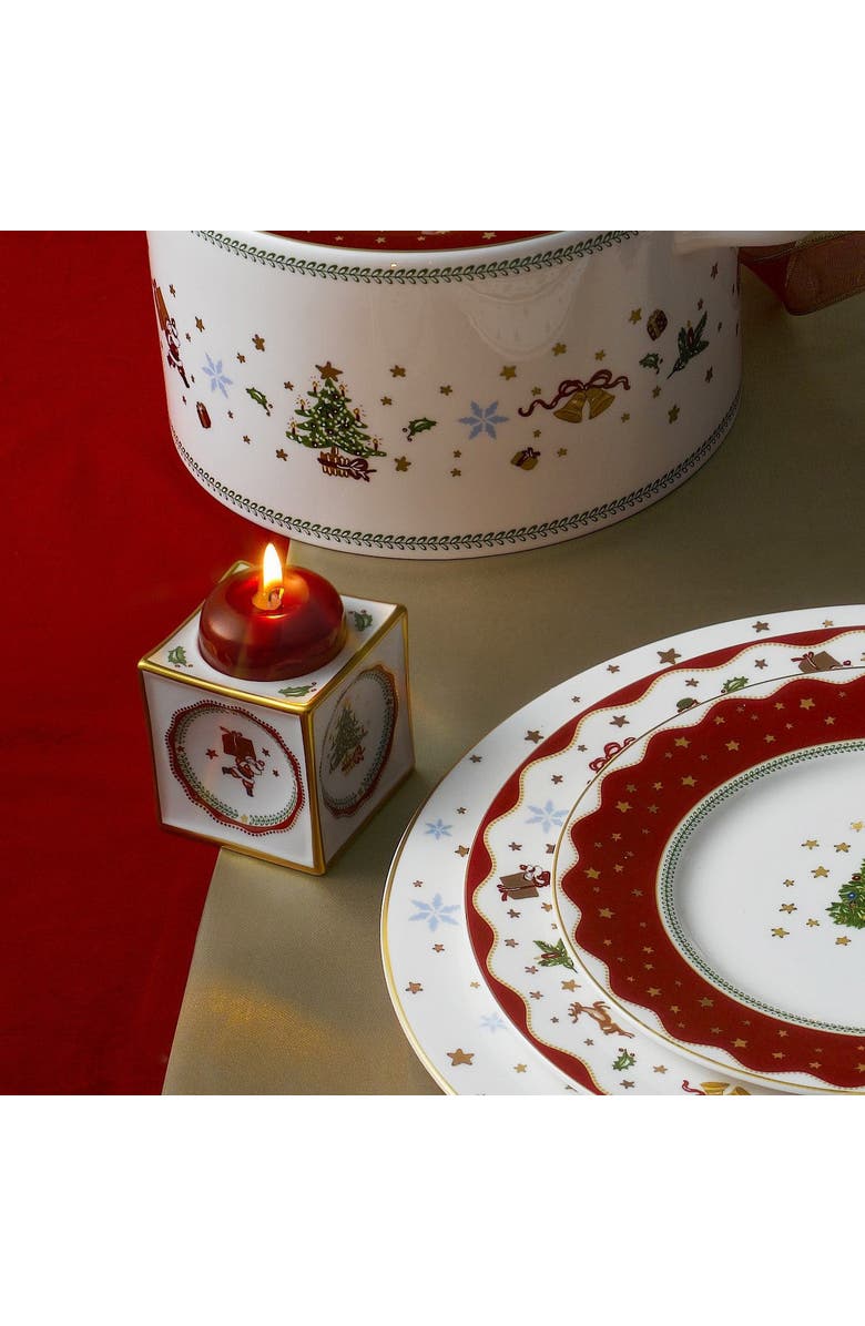 Prouna My Noel Square Candle Holder, Alternate, color, White