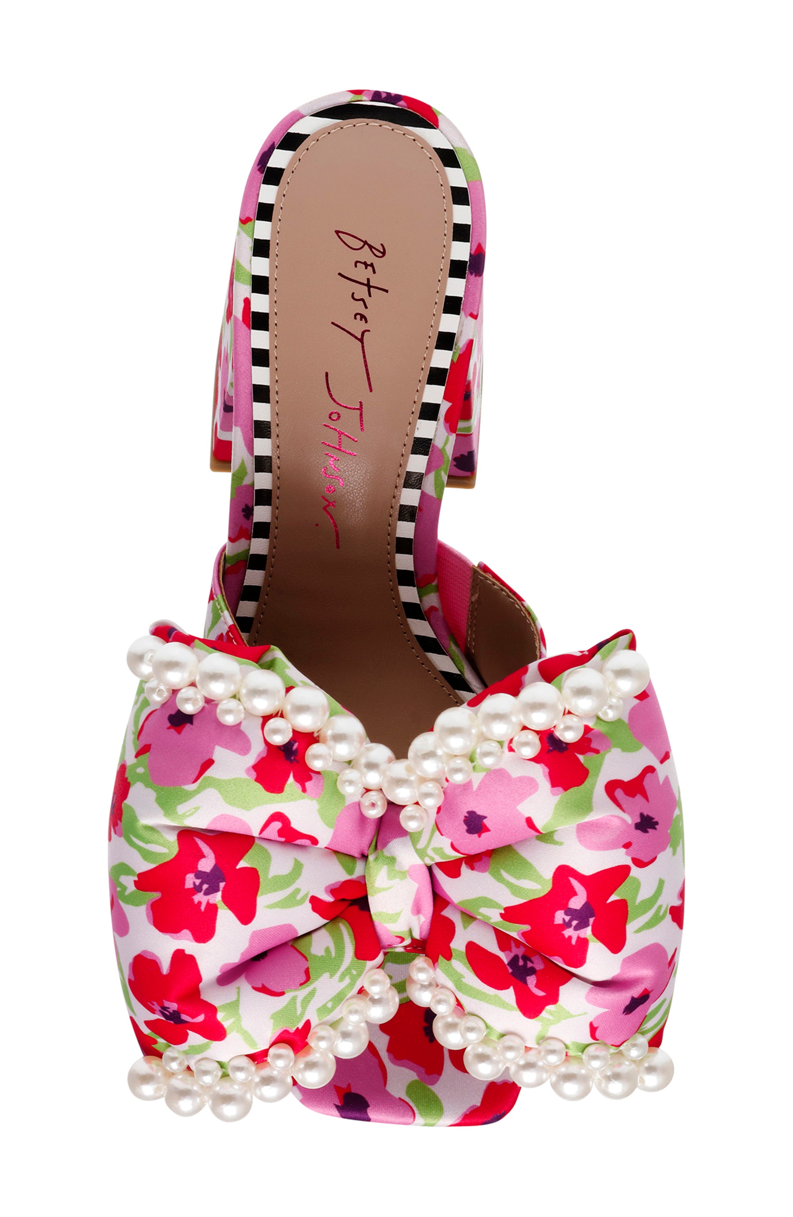 Betsey Johnson Maccie Platform Sandal, Alternate, color, 