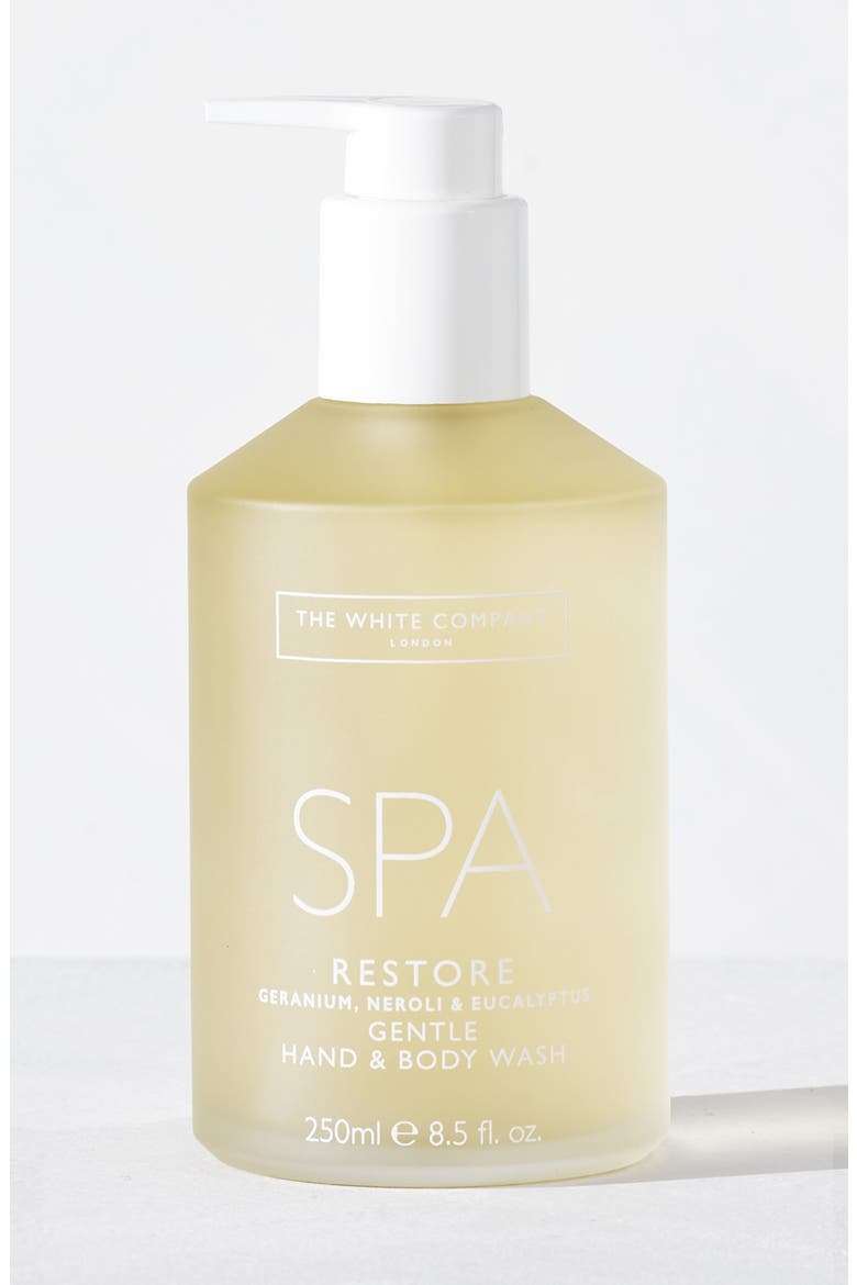 Spa Restore Body & Hand Wash, Main, color, WHITE