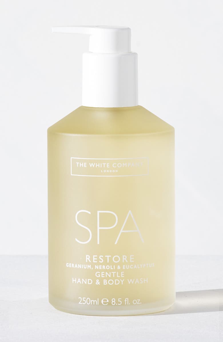 The White Company Spa Restore Body & Hand Wash, Main, color, 