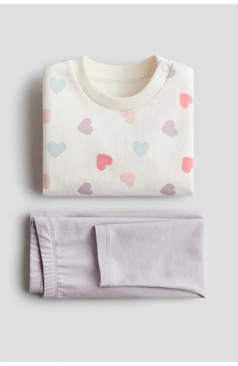 H&M 2-piece Sweatshirt And Leggings Set, Alternate, color, 