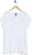 Eileen Fisher V-Neck Long Boxy Top