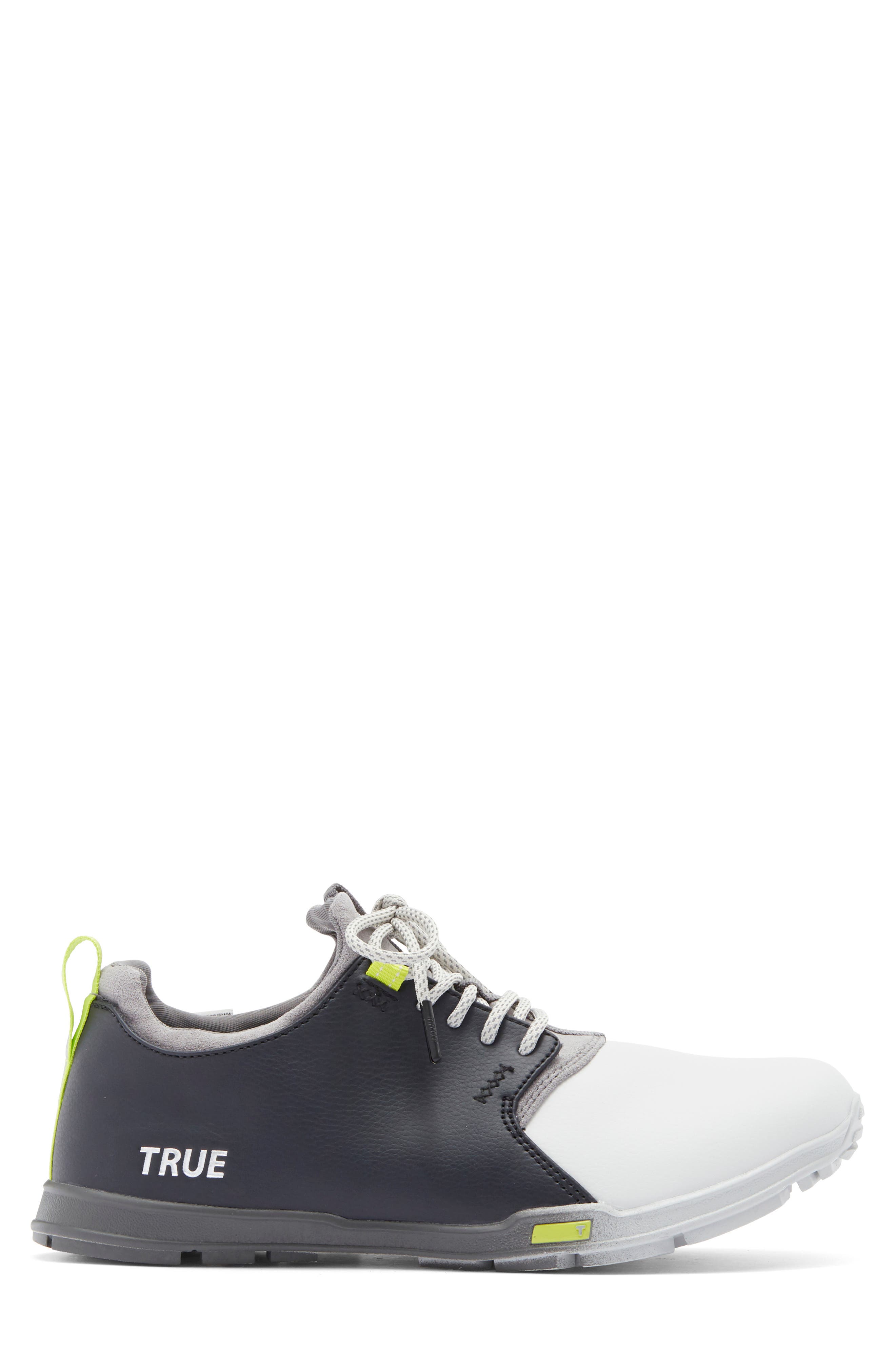 TRUE linkswear True Original 1.2 Leather Golf Sneaker, Alternate, color, 