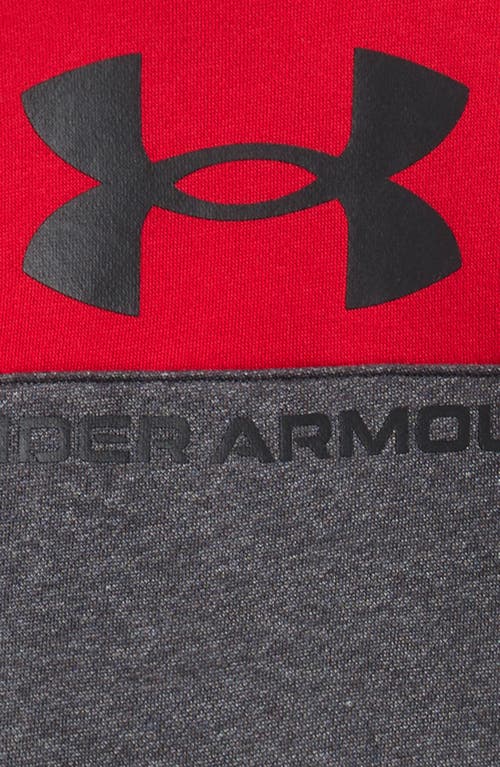 Under Armour Kids' Rival Performance Fleece Sweatshirt & Sweatpants Set In Gray