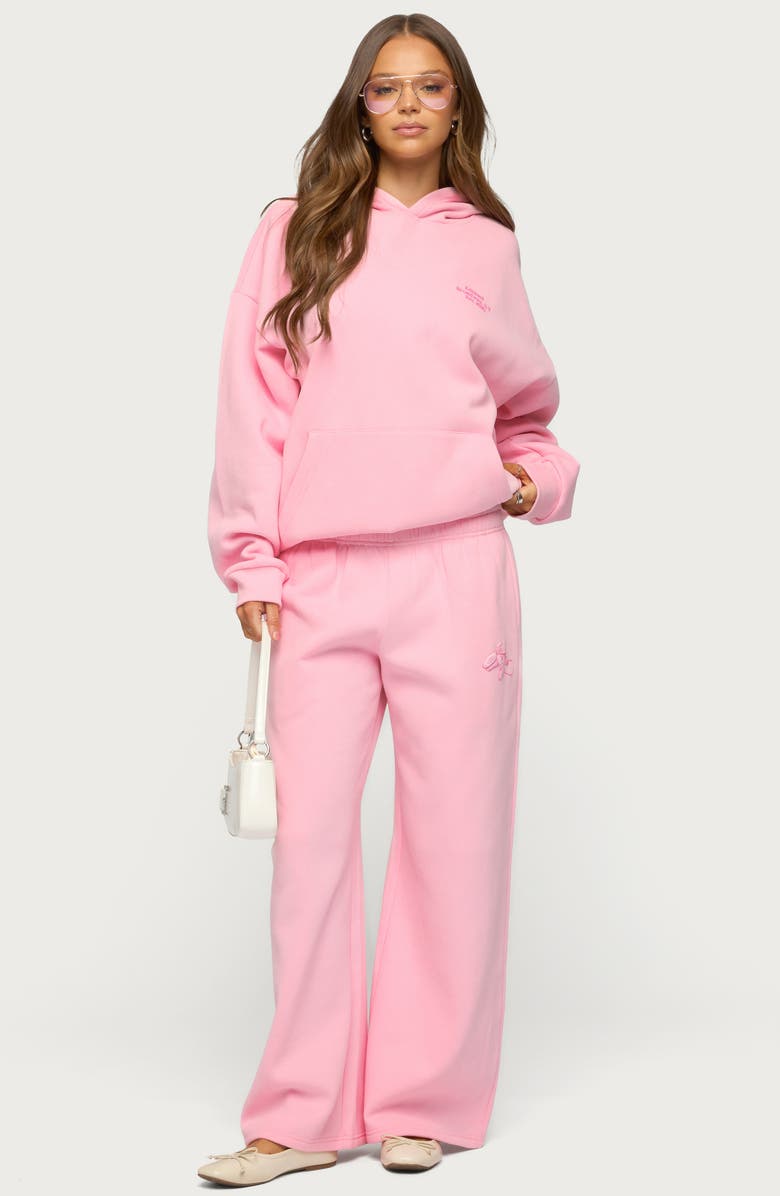 EDIKTED Keychain Cutie Hoodie, Alternate, color, Pink