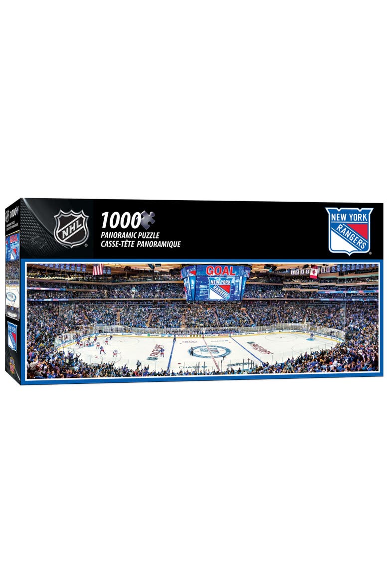 New York Rangers 1000pc Panoramic Puzzle, Main, color, Multicolor