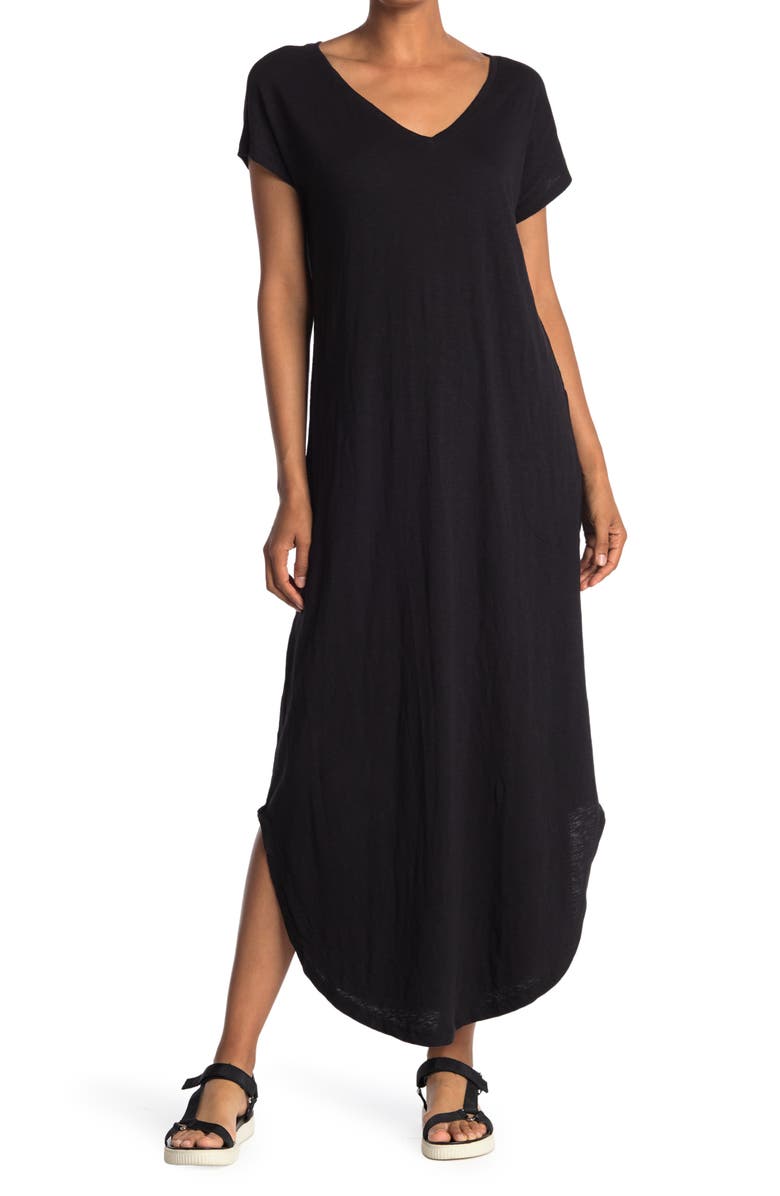 Susina<sup>®</sup> T-Shirt Midi Dress, Main, color,