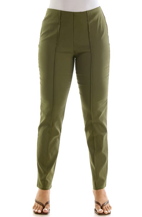 Milli Narrow Leg Pintuck Pants