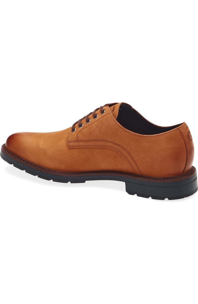 Cole Haan Chamberlin Grand Plain Toe Derby, Alternate, color, British Tan Nubuck / Black