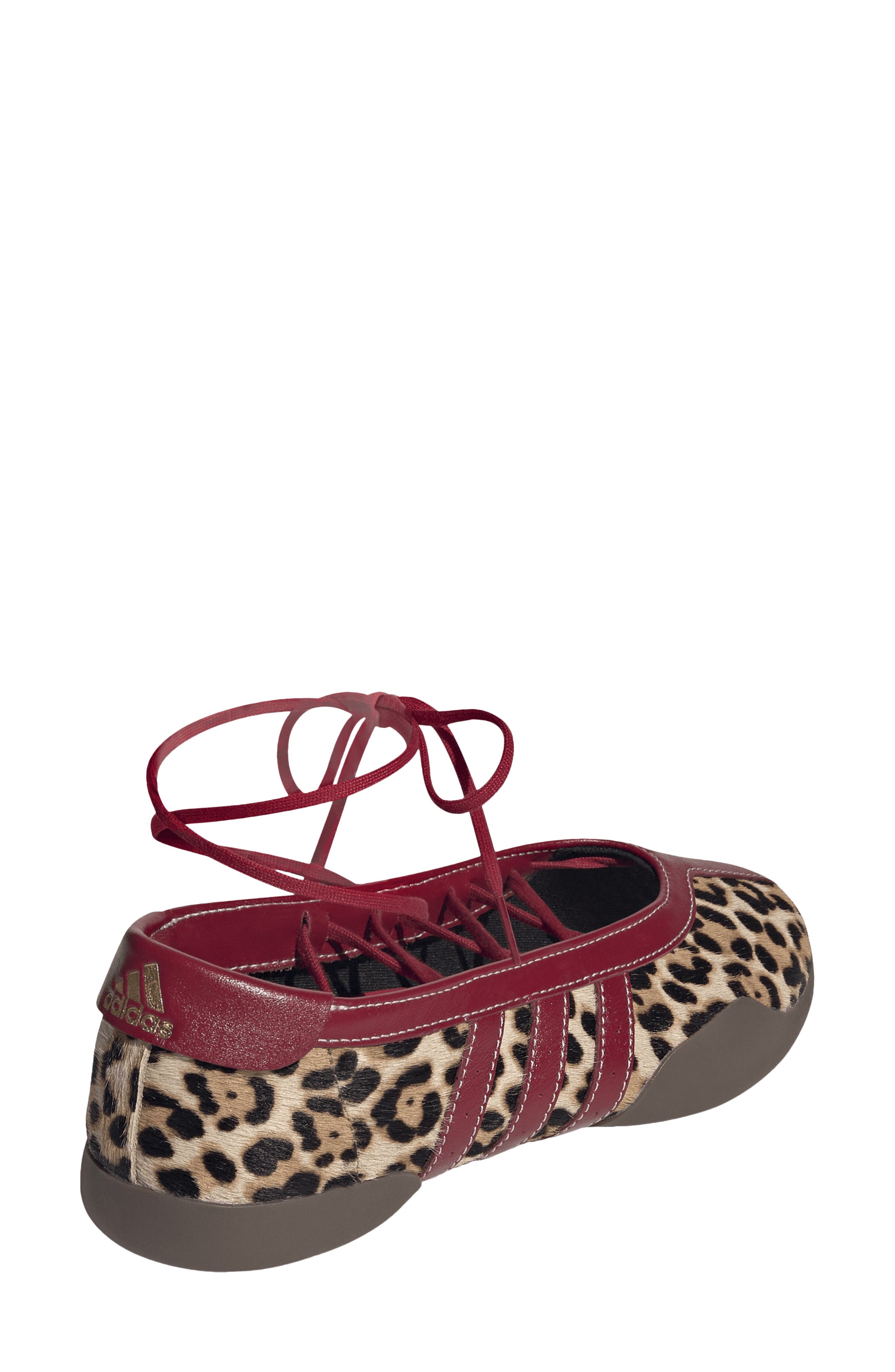 Taekwondo Mei Ballet Flat, Alternate, color, OFF WHITE/ TEAM VICTORY RED
