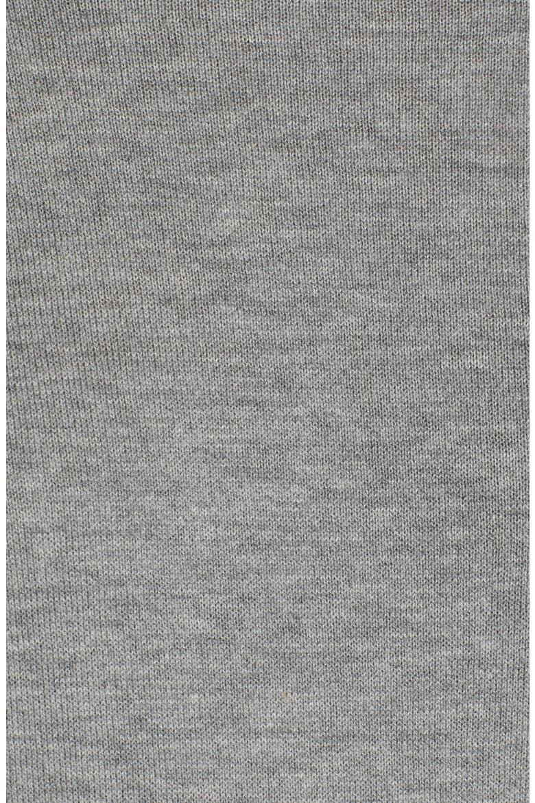 Ruffle Bell Cuff Sweater, Alternate, color, GREY MEDIUM HEATHER