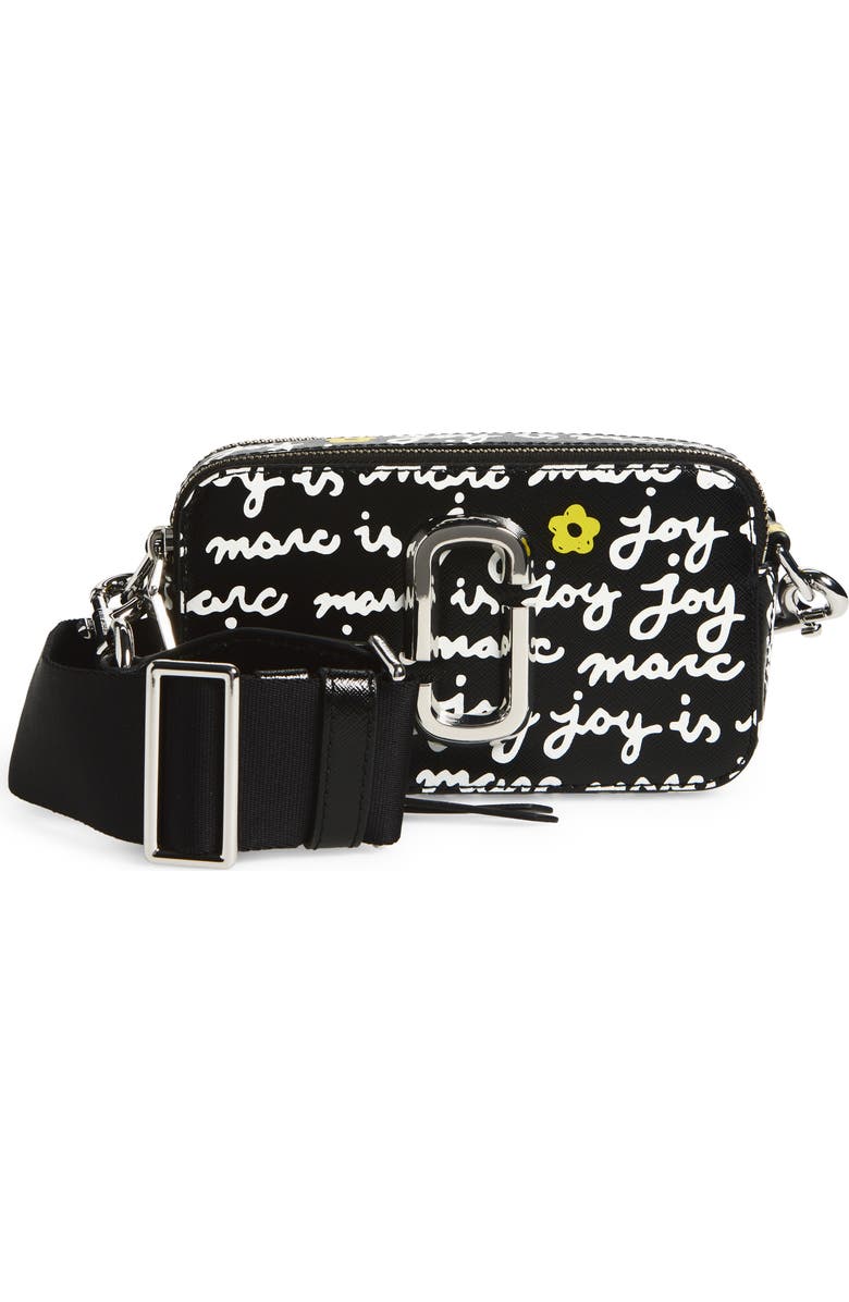 Marc Jacobs The Joy Snapshot Bag, Main, color, Black Multi