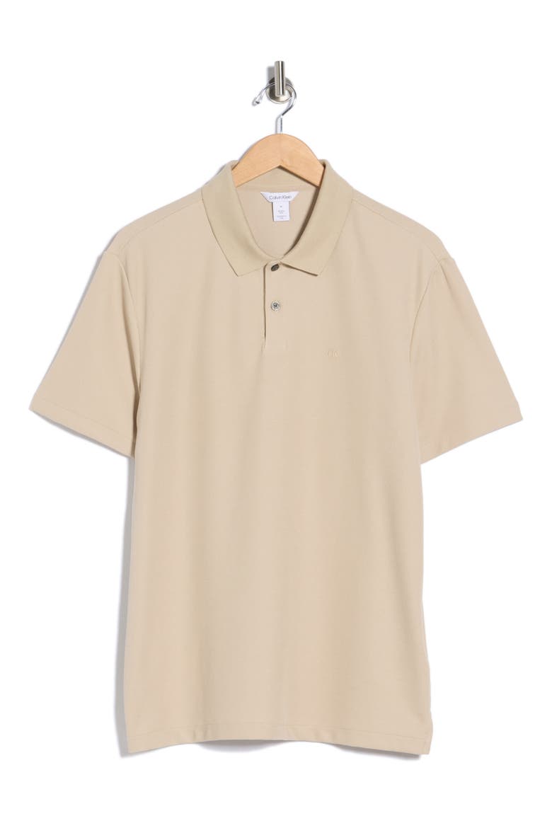 Mico Waffle Polo, Alternate, color, WHITE PEPPER