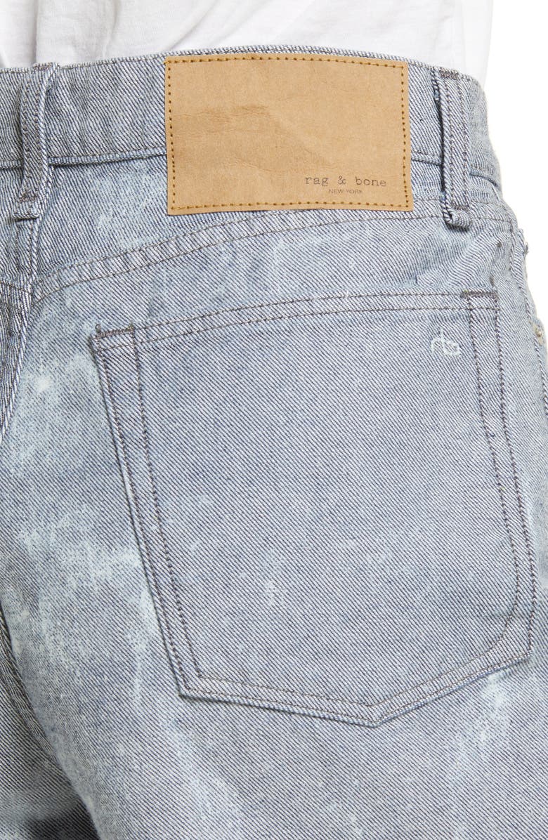 rag & bone Maya High Waist Tie Dye Shorts, Alternate, color, Revtidye