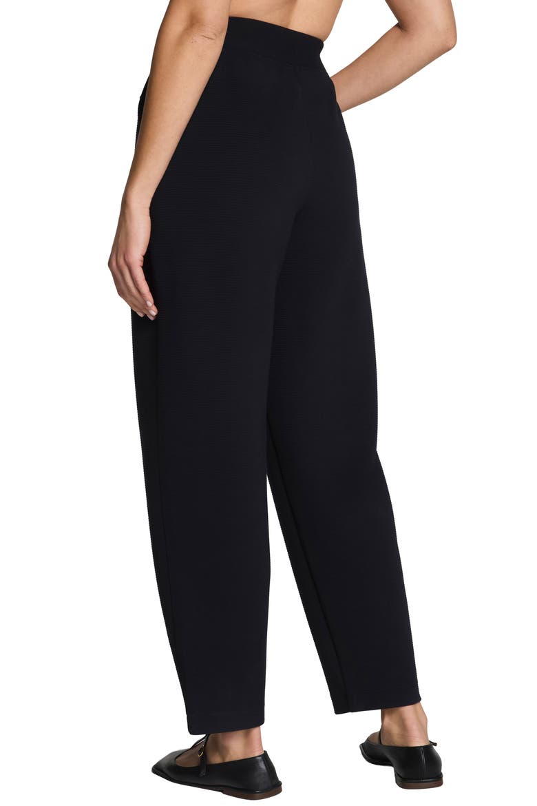 AirEssentials® French Rib Ankle Pants, Alternate, color, VERY BLACK
