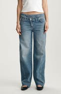 Mavi Jeans Nica Crossover High Waist Barrel Leg Jeans