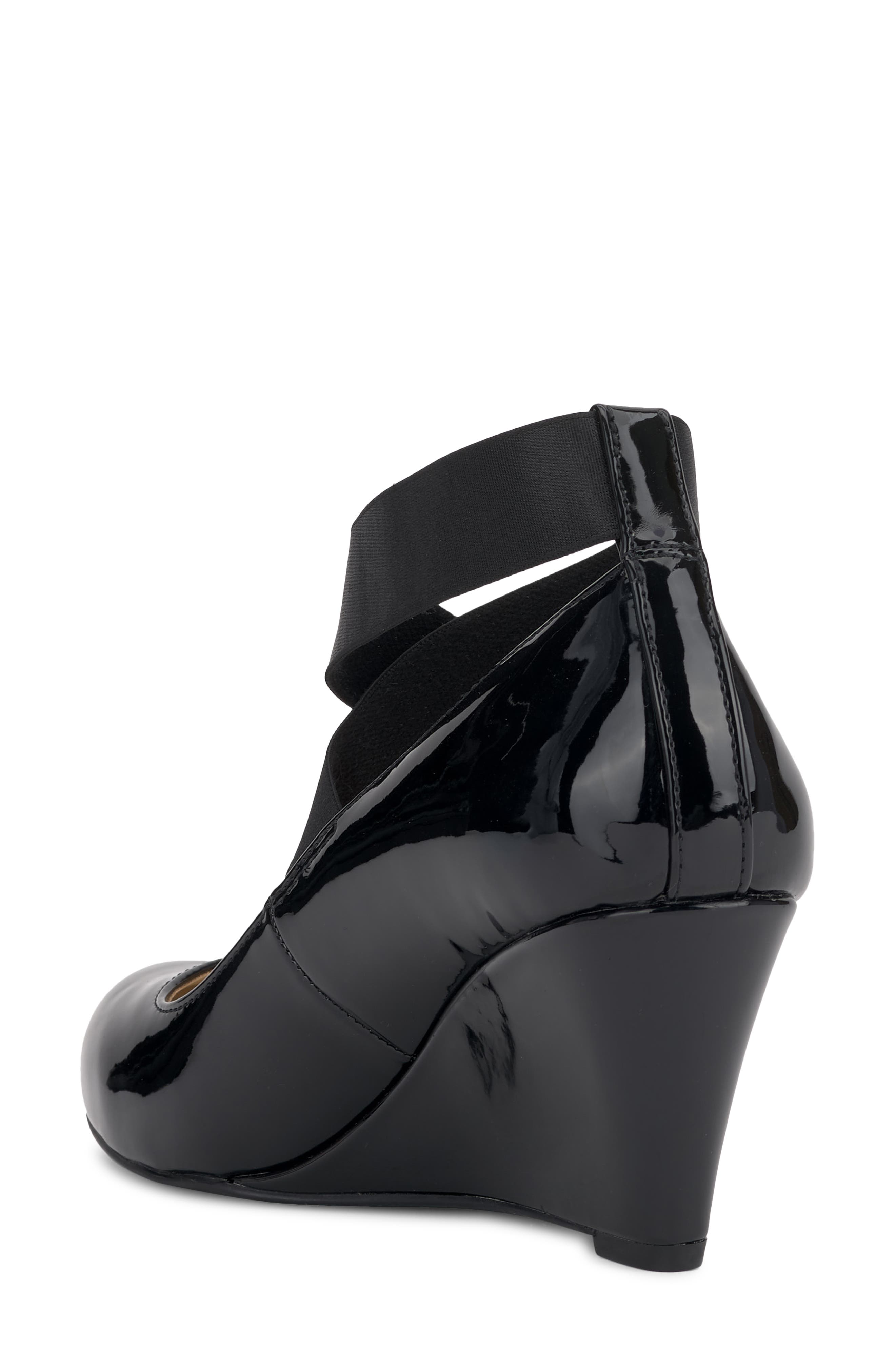 Jessica Simpson Saedra Ankle Strap Wedge Pump, Alternate, color, 