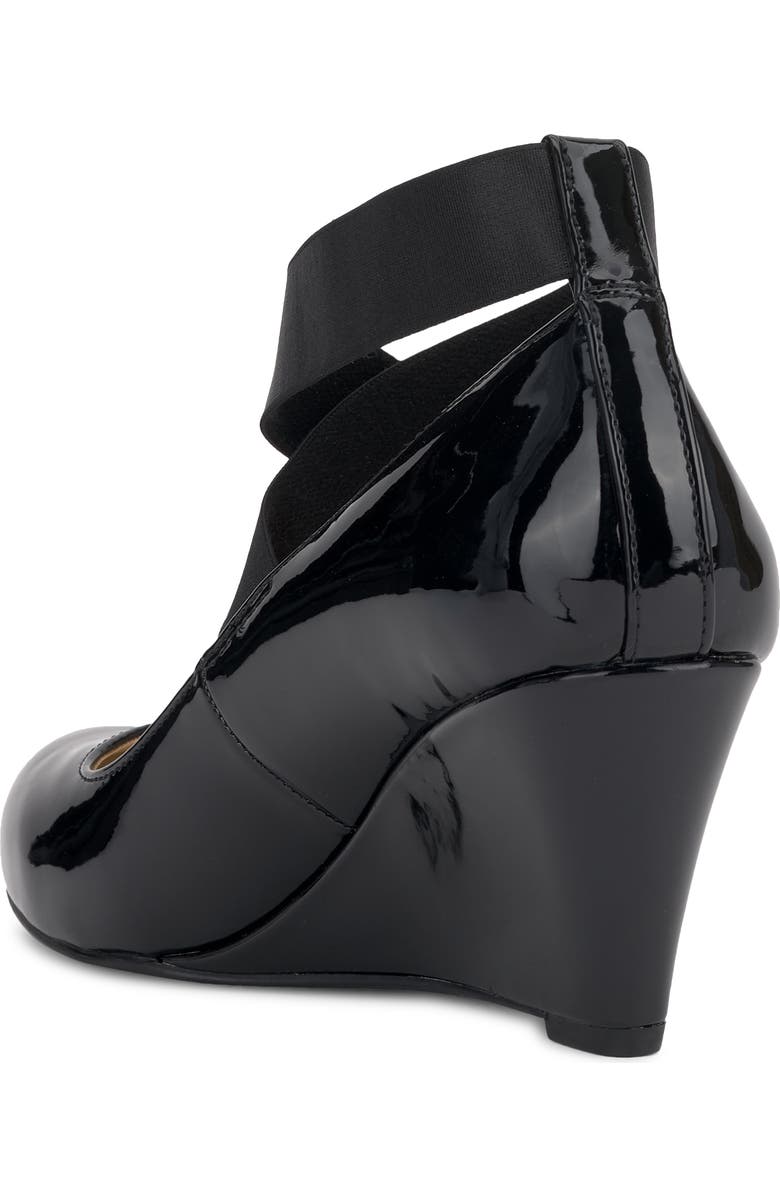 Jessica Simpson Saedra Ankle Strap Wedge Pump, Alternate, color,