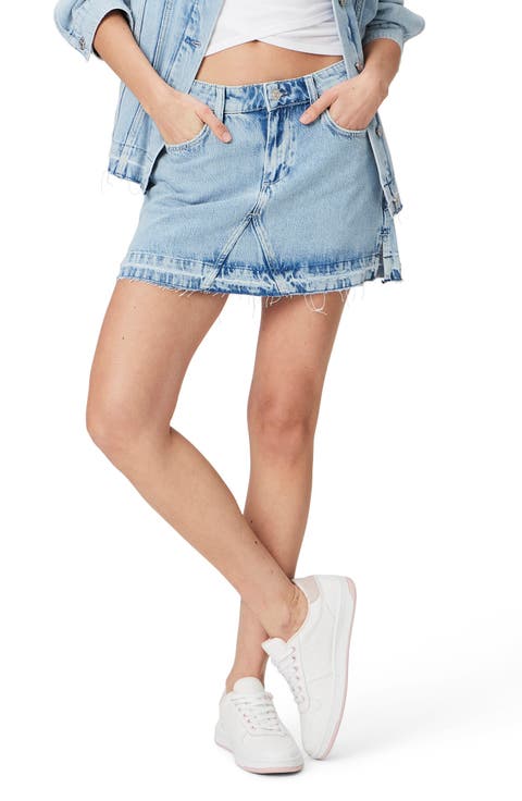 Jessie Denim Miniskirt