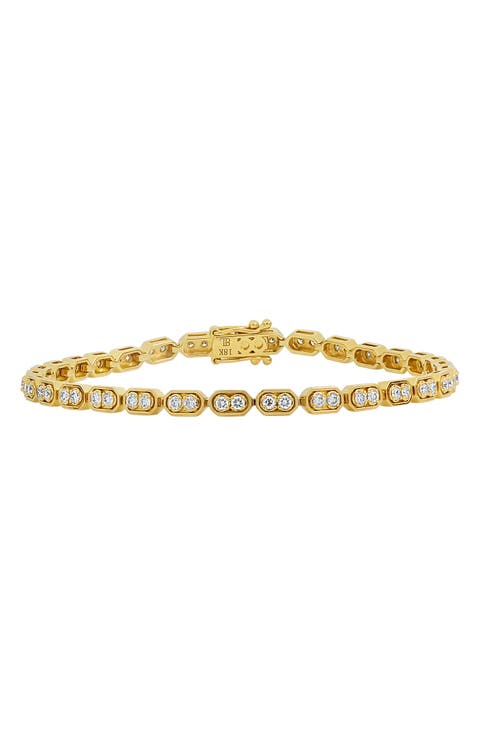 Florentine Diamond Tennis Bracelet