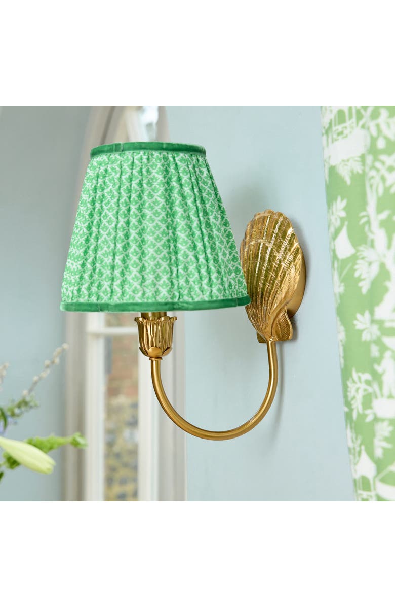 Mrs. Alice Marina Rechargeable Wall Light, Alternate, color, Brass