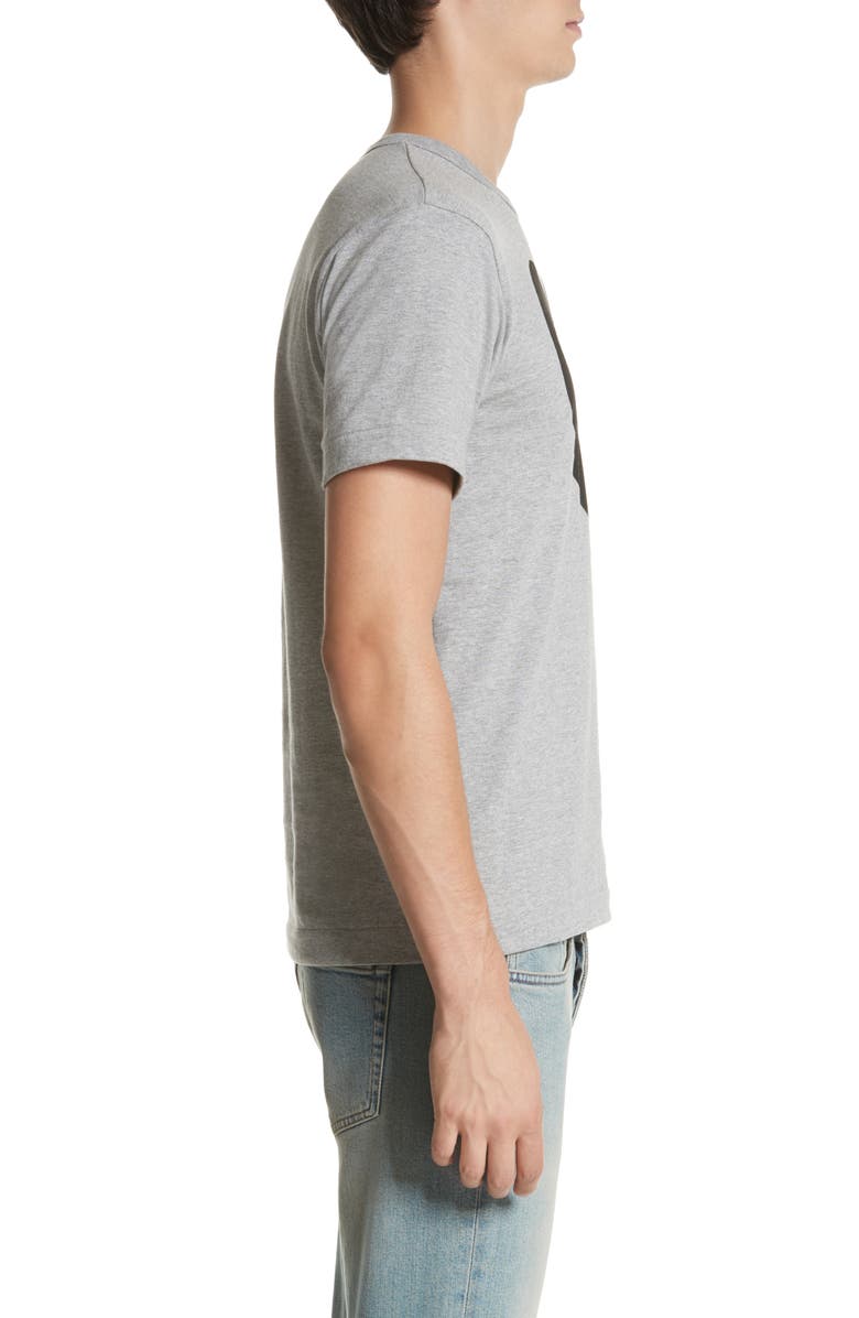 Comme des Garçons PLAY Logo Graphic Tee, Alternate, color,