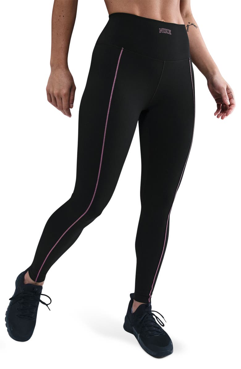 Nike Dri-FIT One High Rise Tights, Alternate, color,