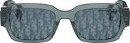 DIOR 'Dior Oblique S2I 52mm Rectangular Sunglasses