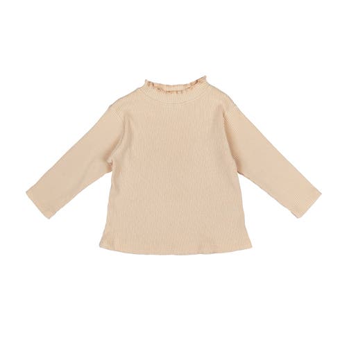 Wild Wawa Ribbed Turtleneck In Brown