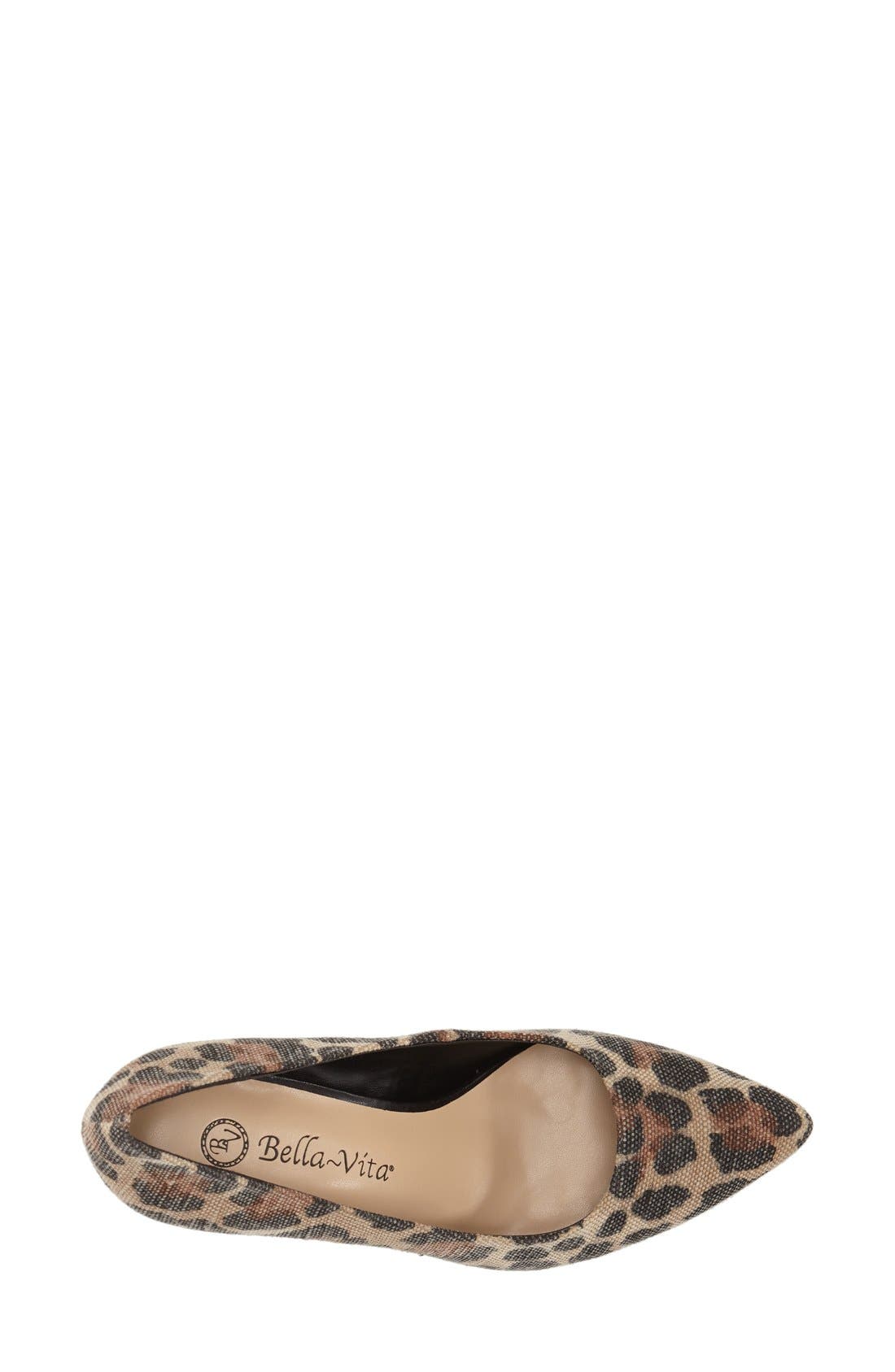 'Define' Pointy Toe Pump, Alternate, color, LEOPARD