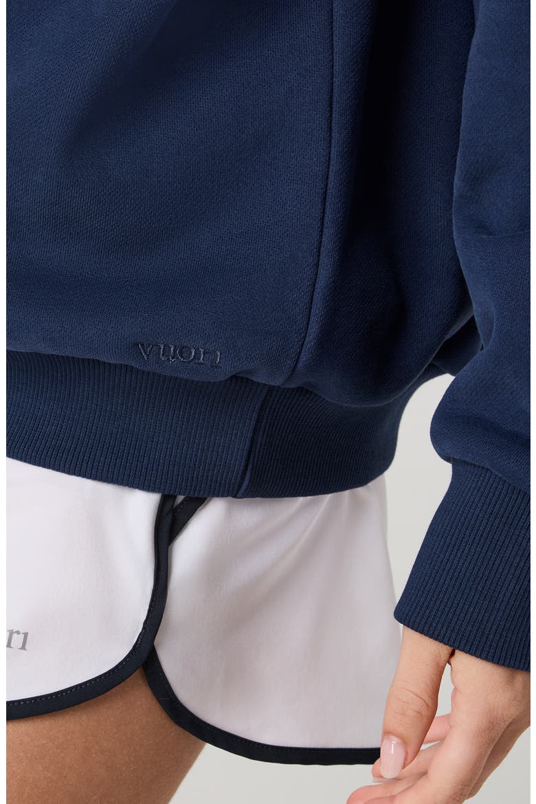 Restore Organic Cotton Blend Hoodie, Alternate, color, BLUE COAST