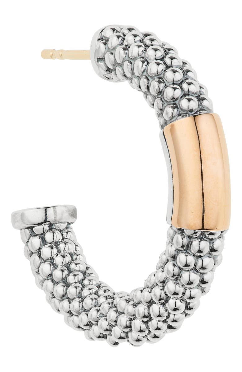 LAGOS High Bar Hoop Earrings, Alternate, color,