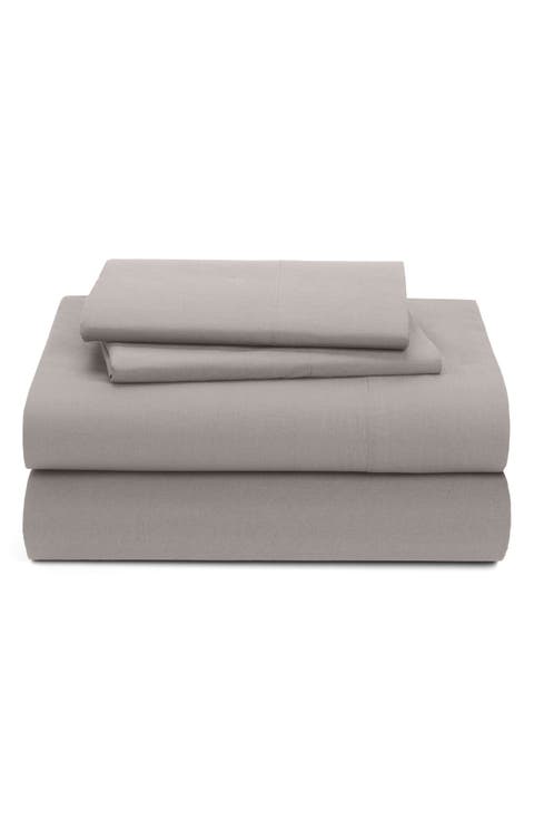 at Home Percale Sheet Set