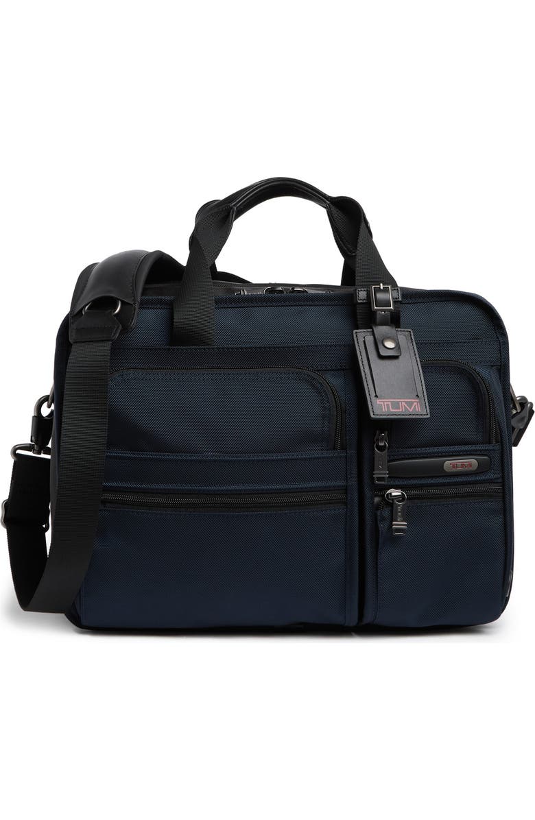 TUMI Expandable Organizer Laptop Briefcase, Main, color,