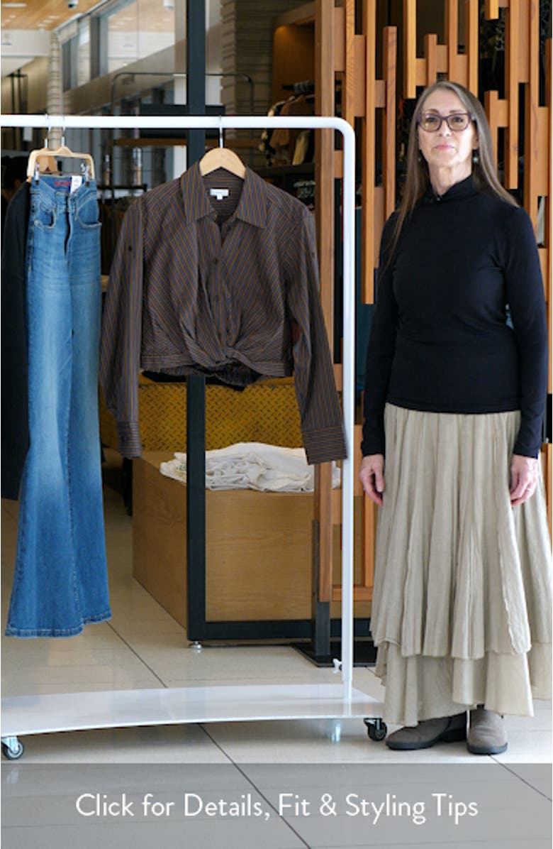 Leo Front Twist Shirt, sales video thumbnail