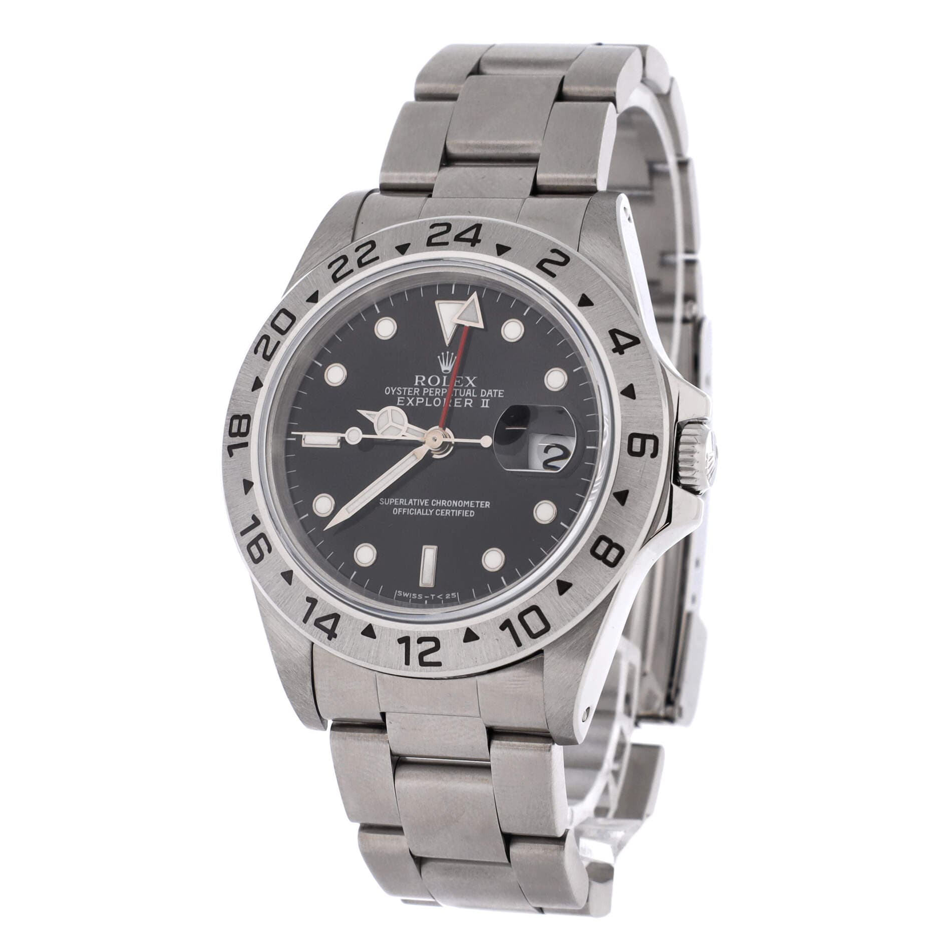 Oyster Perpetual Explorer II Automatic Watch Stainless Steel 40, Alternate, color, Metallic Silver