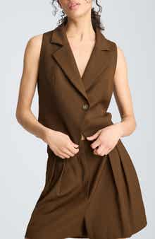 Notch Collar Vest