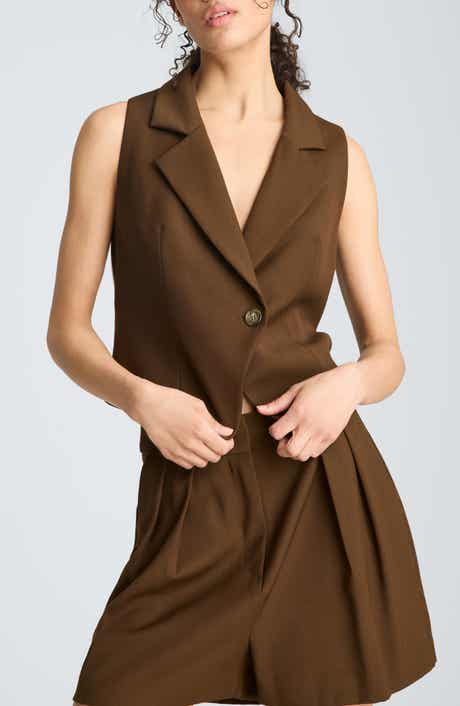 Notch Collar Vest