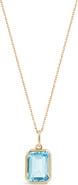Ana Luisa Solid Yellow Gold Spritz Necklace