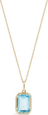 Ana Luisa Solid Yellow Gold Spritz Necklace