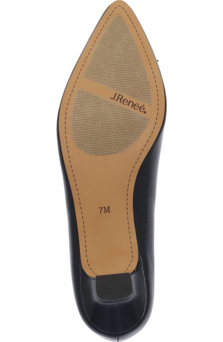 J. Reneé Calinda Kitten Heel Pump, Alternate, color, Black