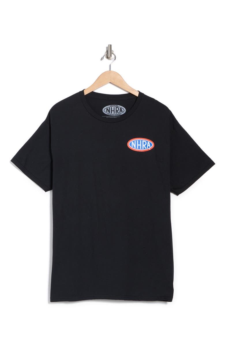 Philcos NHRA Cotton Graphic T-Shirt, Alternate, color, Black